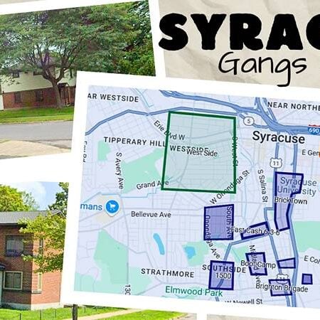 Map of Syracuse Gangs Map (Full Tour of Syracuse Hoods)