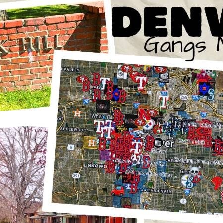 Map of Denver Gangs (Full Tour of Denver & Colorado Hoods)